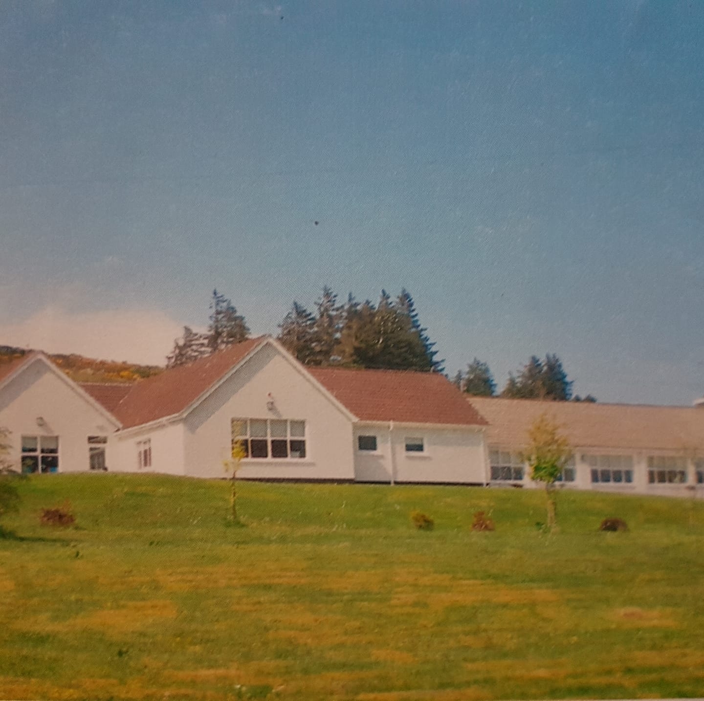 Scenic view of Fintown village and Lough Finn
